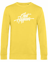 Sweater - Shit Happens Yellow Fizz