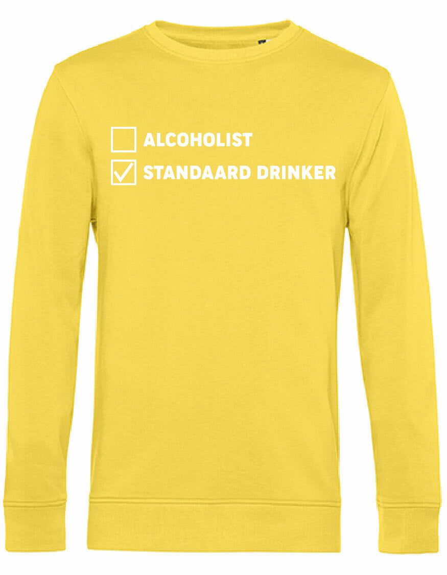 Sweater - Standaard drinker Yellow Fizz