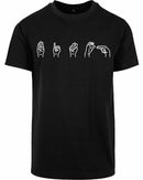 T-shirt - Gebarentaal; Bitch