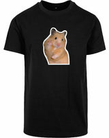 T-shirt - Hamster Peace Black
