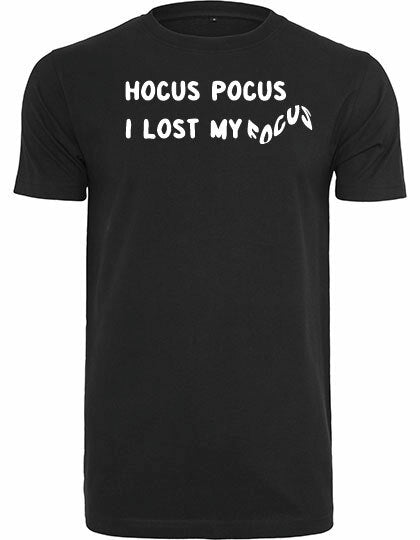 T-shirt - I lost my focus Black