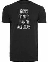 T-shirt - I Promise Black