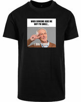T-shirt - I don't know Black