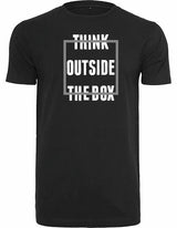 T-shirt - Outside the box Black