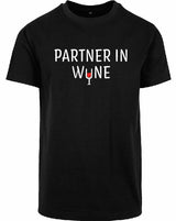 T-shirt - Partner in Wine Black