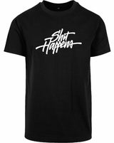 T-shirt - Shit Happens Black