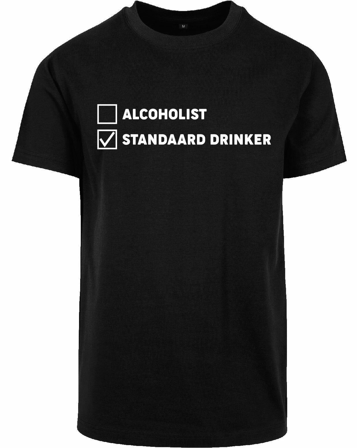 T-shirt - Standaard drinker Black
