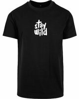 T-shirt - Stay Wild Black