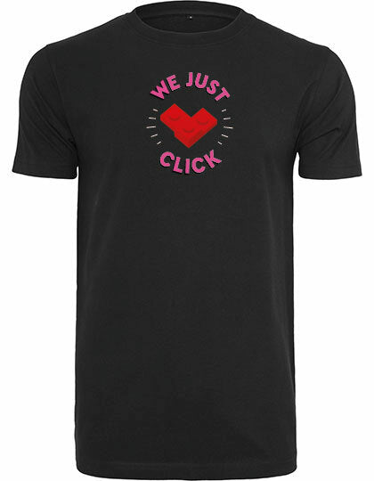 T-shirt - We just click Black