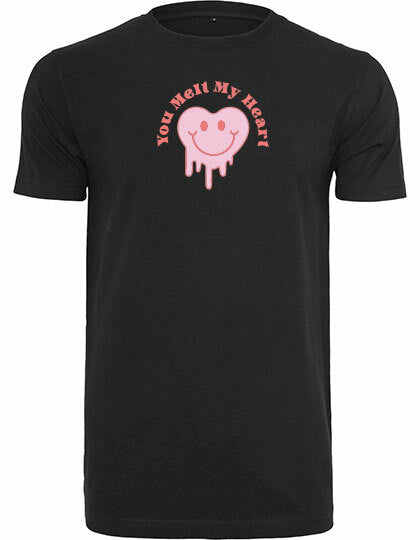 T-shirt - You melt my heart Black