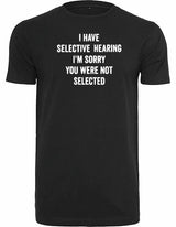 T-shirt - You were not selected Black
