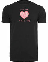 T-shirt - A-maze-ing Black
