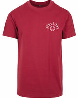 T-shirt - Good day Burgundy