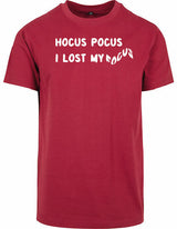 T-shirt - I lost my focus Burgundy