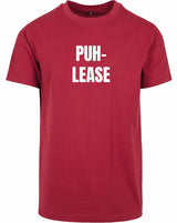 T-shirt - Puh-lease Burgundy