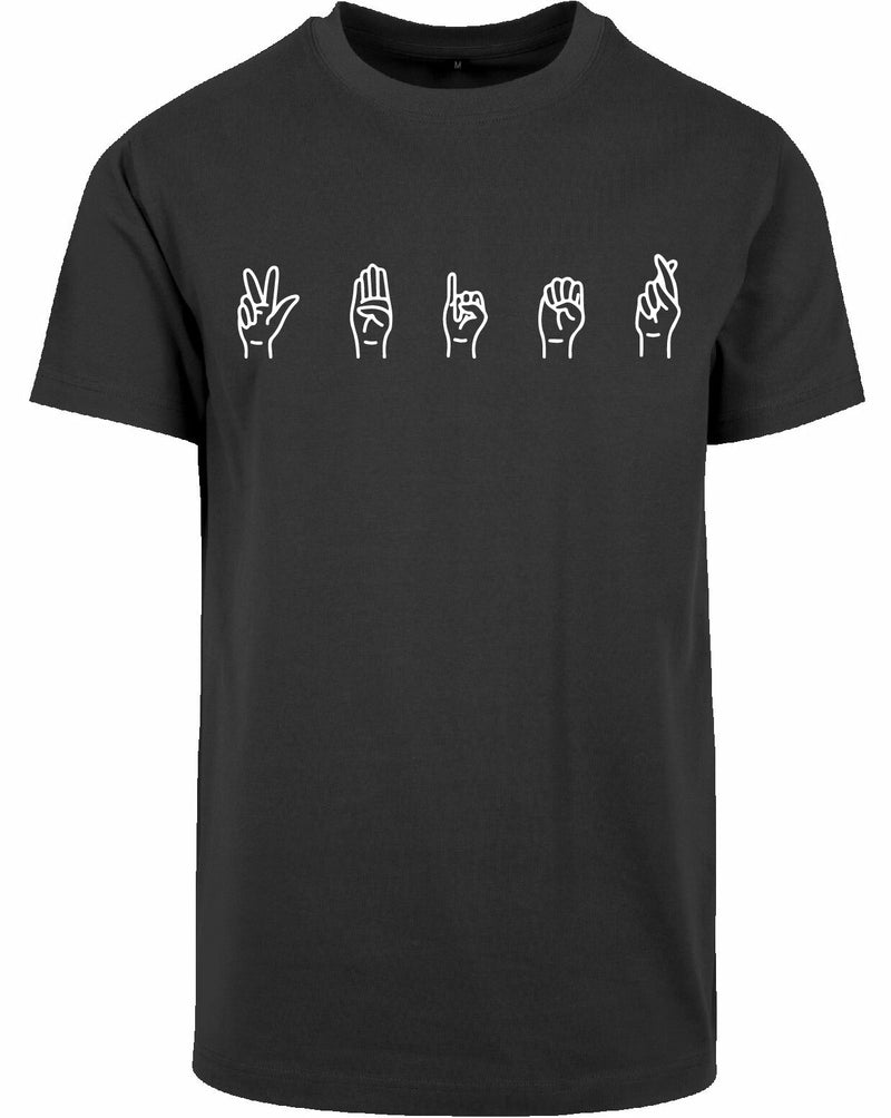 T-shirt - Gebarentaal; 3 Bier