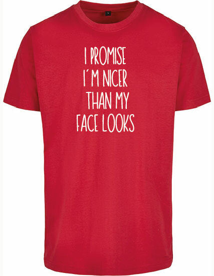 T-shirt - I Promise City Red