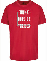 T-shirt - Outside the box City Red