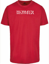 T-shirt - Summer City Red