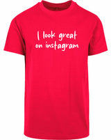 T-shirt - I look great City Red
