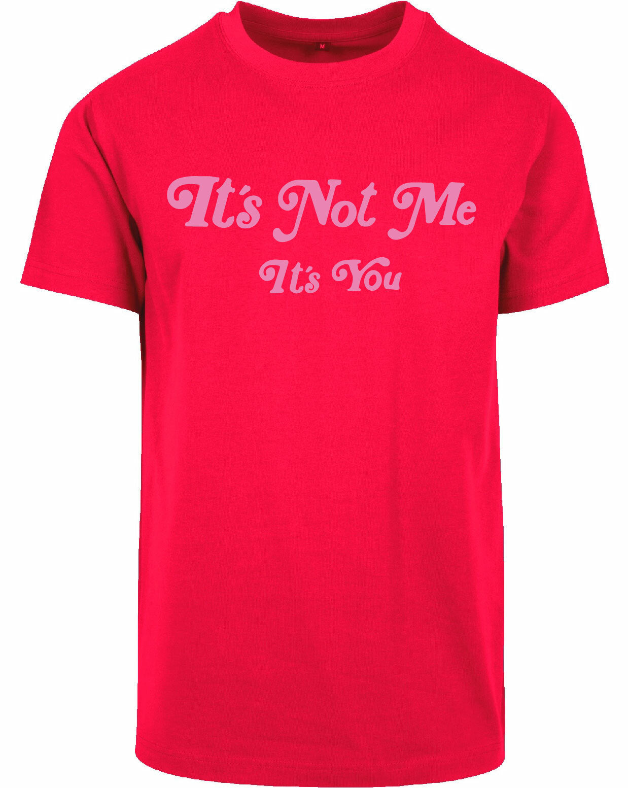 T-shirt - It's not me City Red