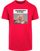 T-shirt - I don't know City Red