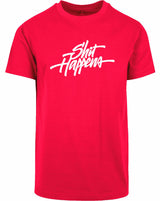 T-shirt - Shit Happens City Red