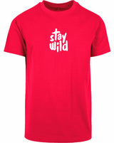 T-shirt - Stay Wild City Red