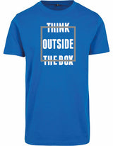 T-shirt - Outside the box Cobalt Blue