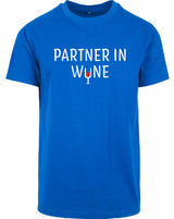 T-shirt - Partner in Wine Cobalt Blue