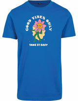 T-shirt - Take it easy Cobalt Blue