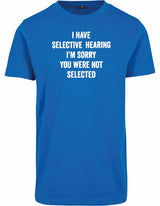 T-shirt - You were not selected Cobalt Blue