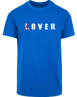 T-shirt - (L)over Cobalt Blue
