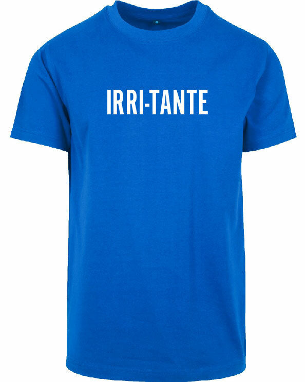 T-shirt - Irri-tante Cobalt Blue