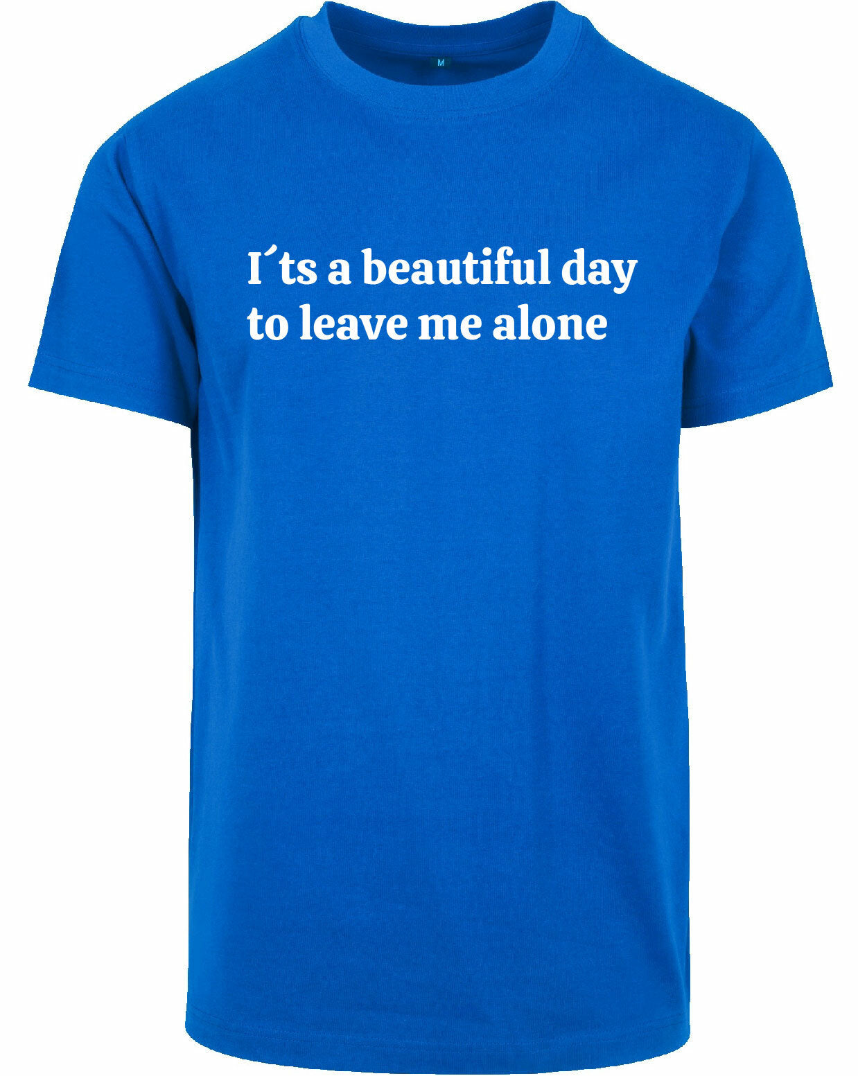 T-shirt - Beautiful Day Cobalt Blue