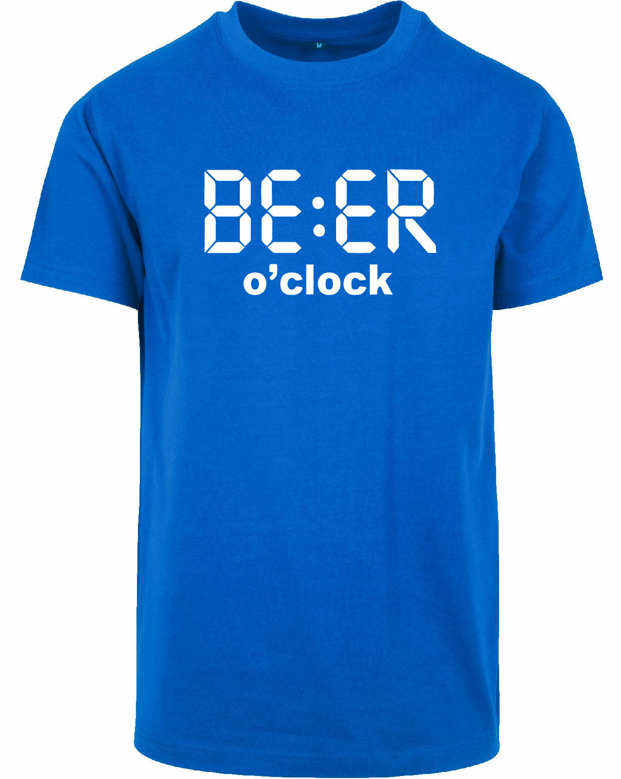 T-shirt - Beer O'Clock Cobalt Blue