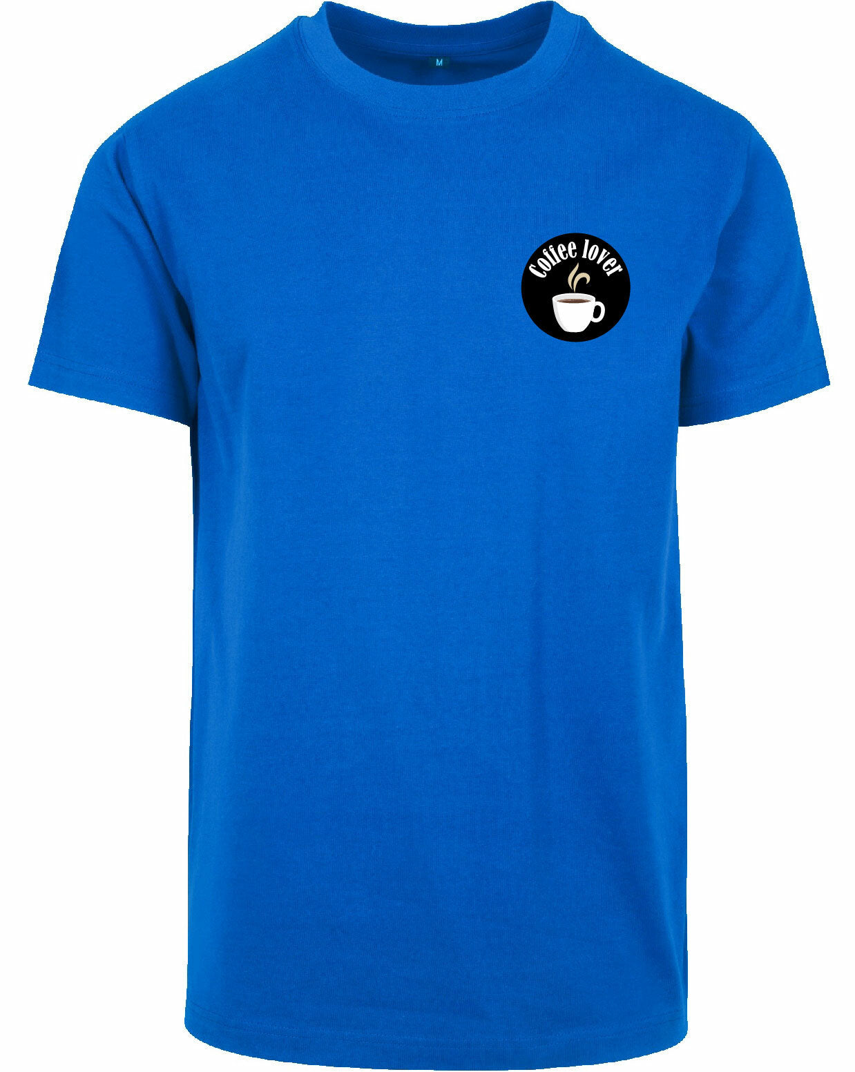T-shirt - Coffee Lover Cobalt Blue
