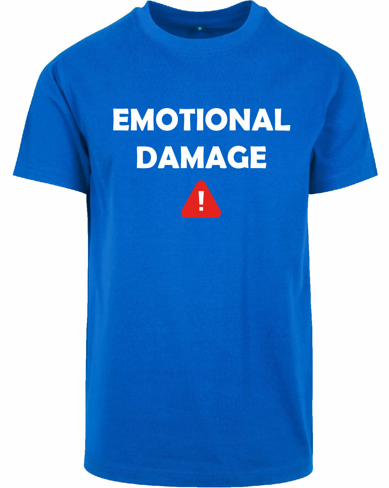 T-shirt - Emotional Damag Cobalt Blue