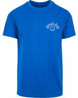T-shirt - Good day Cobalt Blue