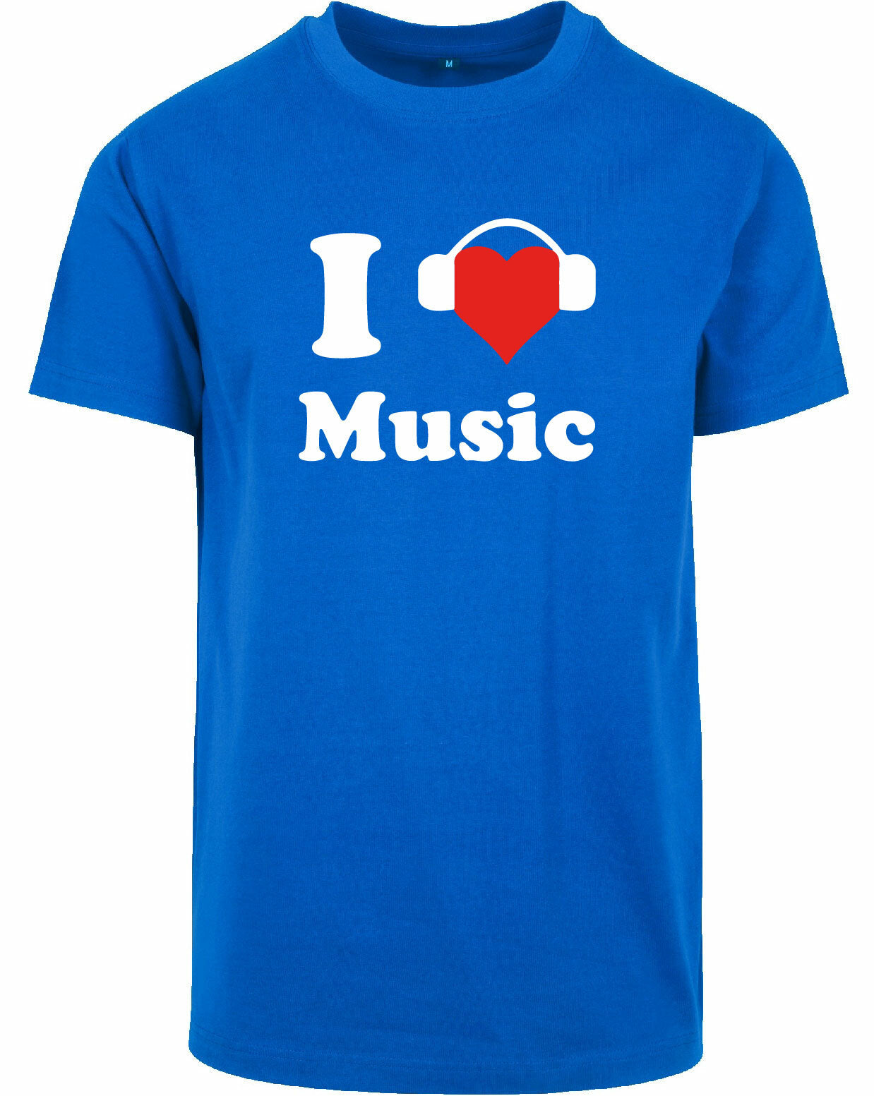 T-shirt - I love music Cobalt Blue