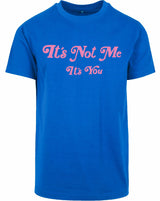 T-shirt - It's not me Cobalt Blue