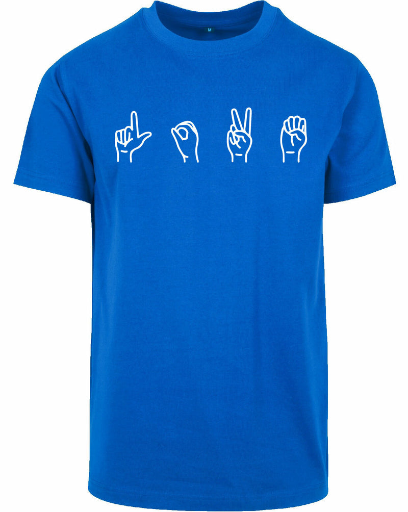 T-shirt - Gebarentaal; Love