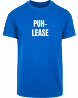 T-shirt - Puh-lease Cobalt Blue