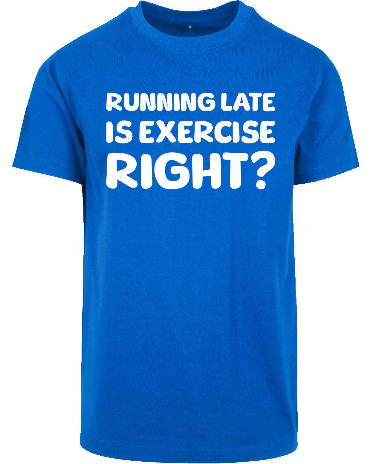 T-shirt - Running late Cobalt Blue