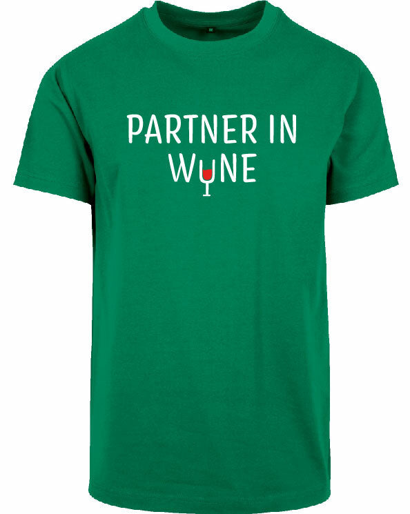 T-shirt - Partner in Wine Forest Green