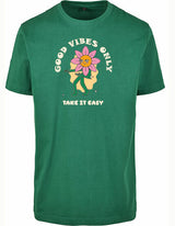 T-shirt - Take it easy Forest Green