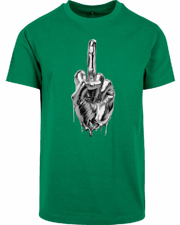 T-shirt - Middlefinger Forest Green