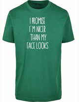 T-shirt - I Promise Forest Green