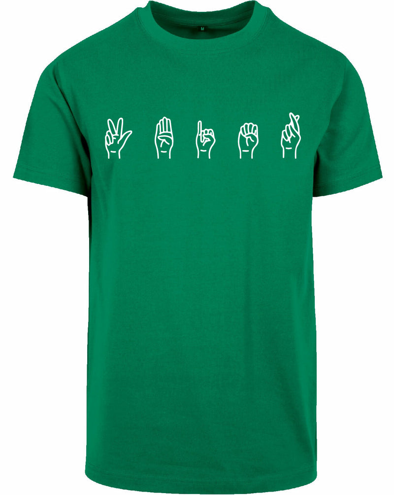T-shirt - Gebarentaal; 3 Bier