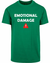 T-shirt - Emotional Damag Forest Green